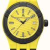 Women'S Maurice Lacroix | Maurice Lacroix Aikon Quartz #Tide Upcycled-Plastic (40Mm) Yellow / Black