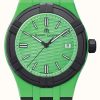 Women'S Maurice Lacroix | Maurice Lacroix Aikon Quartz #Tide Upcycled-Plastic (40Mm) Green / Black