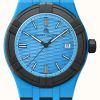 Women'S Maurice Lacroix | Maurice Lacroix Aikon Quartz #Tide Upcycled-Plastic (40Mm) Blue / Black