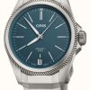 Men'S ORIS | Oris Propilot X Calibre 400 Automatic (39Mm) Blue Dial / Titanium Bracelet