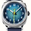 Men'S Duckworth Prestex | Duckworth Prestex Verimatic (39Mm) Blue Fume Dial / Blue Rubber