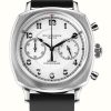 Men'S Duckworth Prestex | Duckworth Prestex Bolton Chronograph Meca-Quartz (39Mm) Porcelain White Dial / Black Rubber