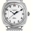 Men'S Duckworth Prestex | Duckworth Prestex Bolton Verimatic (39Mm) Porcelain White Dial / Stainless Steel Mesh