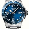 Men'S LONGINES | Longines Hydroconquest 39Mm Automatic Blue Sunray Dial