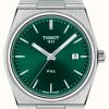 Men'S Tissot | Tissot Prx 40 205 | Green Dial | Stainless Steel Bracelet