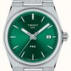 Men'S Tissot | Tissot Prx 40 205 Quartz 35Mm Green / Silver