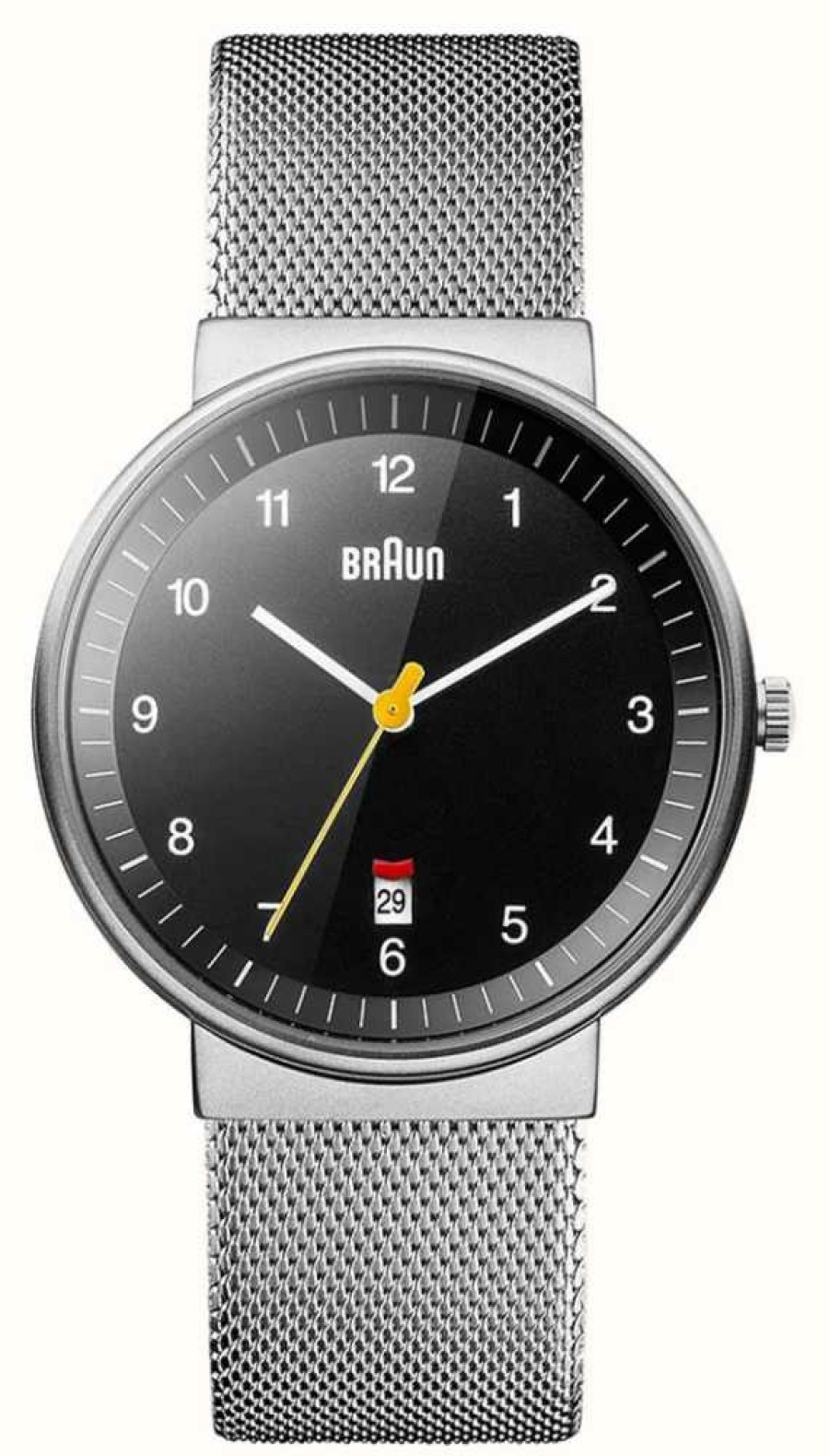 Men'S Braun | Braun Men'S Bn0032 Classic Watch With Mesh Bracelet