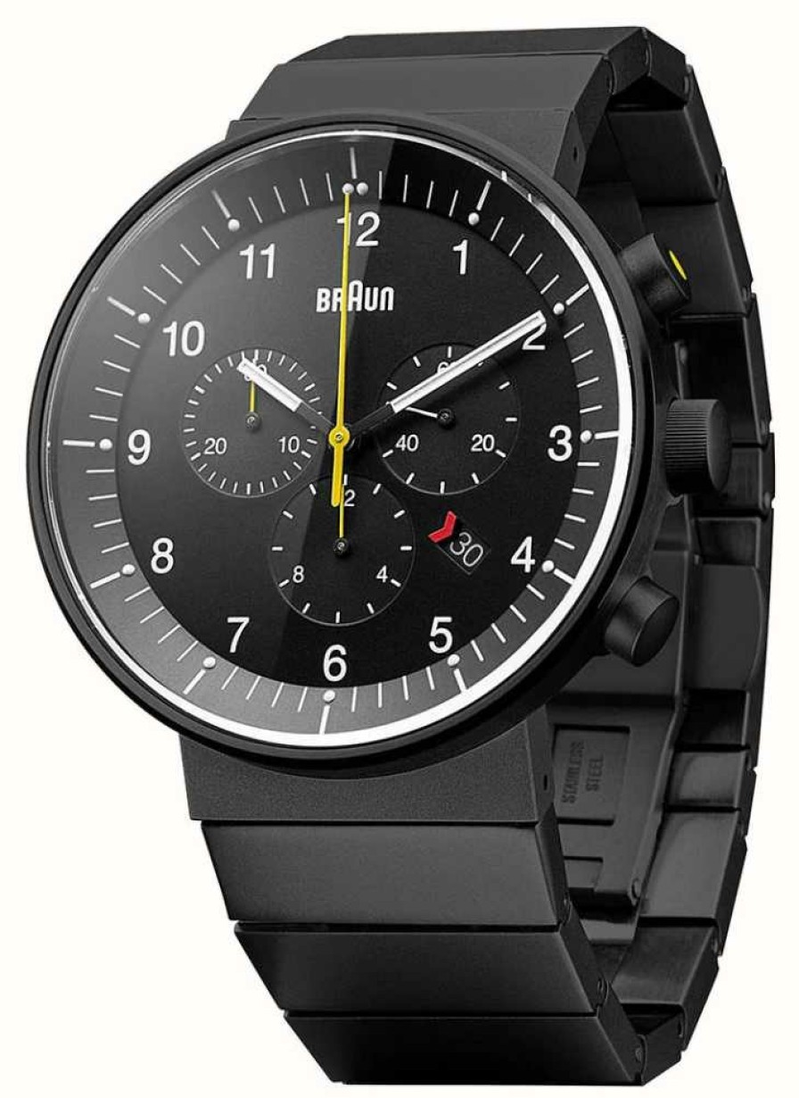 Men'S Braun | Braun Men'S Bn0095 Prestige Chronograph Watch