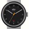 Men'S Braun | Braun Men'S Bn0278 Automatic Watch Black Rubber Strap