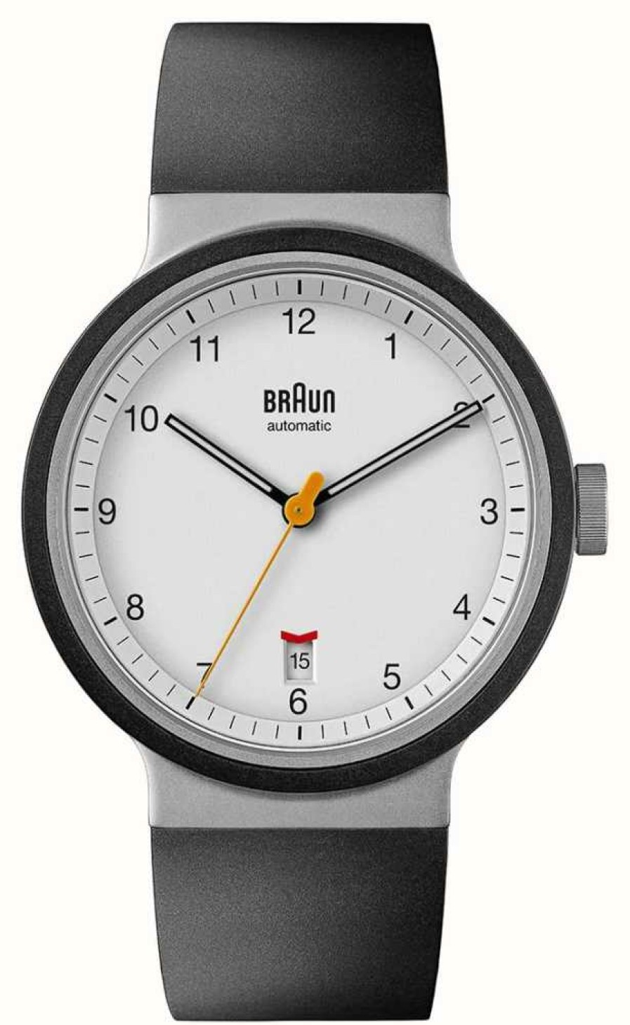 Men'S Braun | Braun Men'S Bn0278 Automatic Watch White Dial