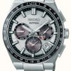 Men'S Seiko | Seiko Astron Solar Gps Grey Dial