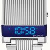 Men'S Bulova | Bulova Archive Series Computron Blue Led / Silver