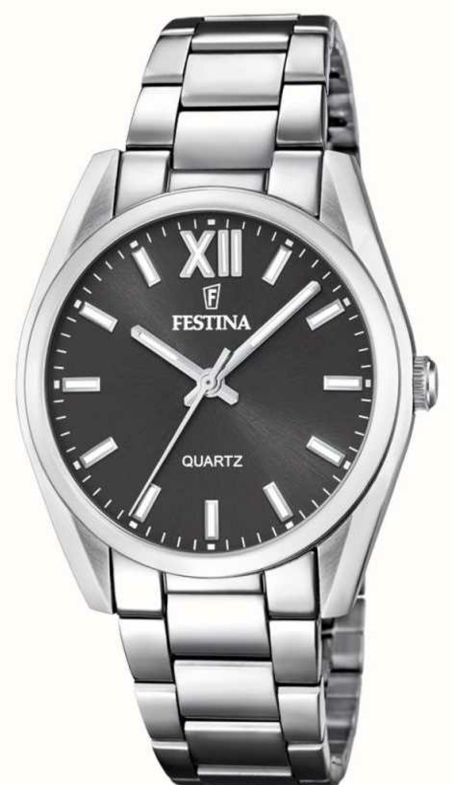 Women'S Festina | Festina Ladies Watch With Stainless Steel Bracelet