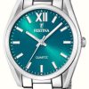 Women'S Festina | Festina Ladies Watch With Stainless Steel Bracelet