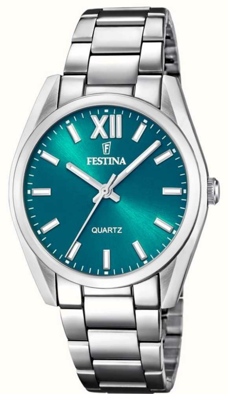 Women'S Festina | Festina Ladies Watch With Stainless Steel Bracelet