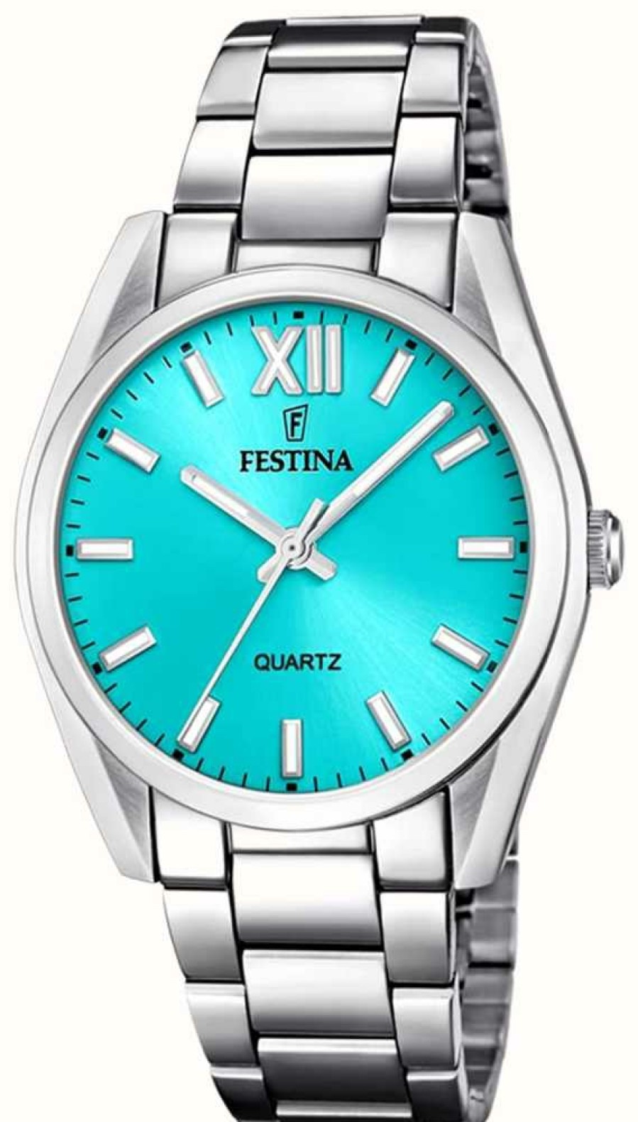 Women'S Festina | Festina Ladies Watch With Stainless Steel Bracelet