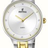 Women'S Festina | Festina Ladies Gold-Plated Steel Watch W/ Steel Bracelet