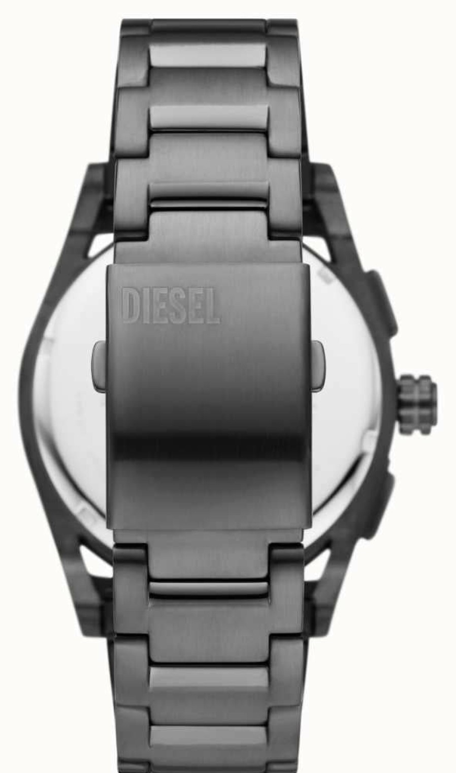 Men'S Diesel | Diesel Men'S Timeframe Black-Plated Stainless Steel Watch