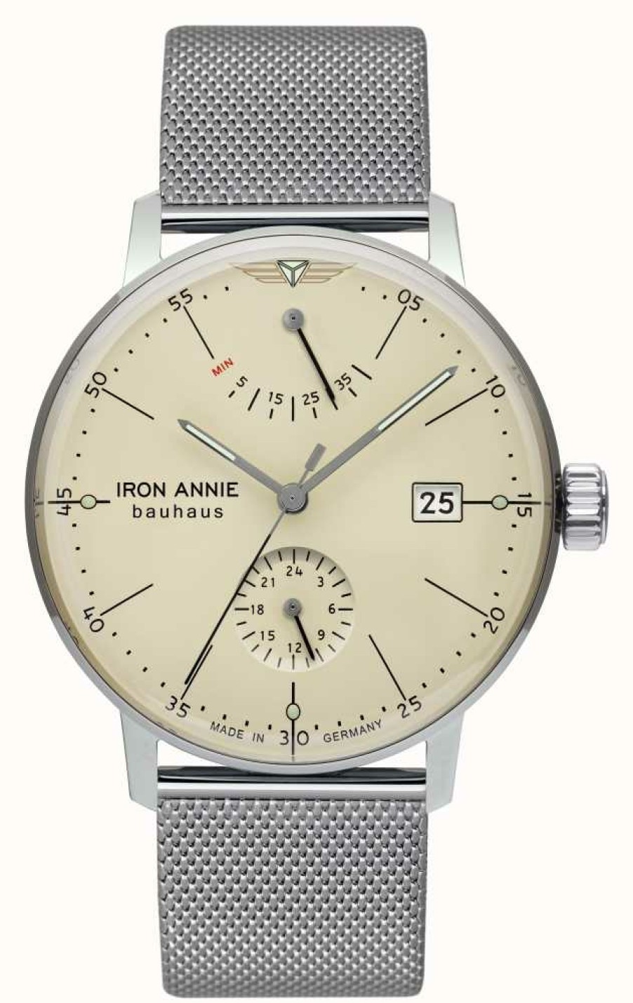 Men'S Iron Annie | Iron Annie Men'S Automatic Mesh Iron Annie Bauhaus