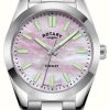 Women'S Rotary | Rotary Women'S Henley | Mother-Of-Pearl Dial | Stainless Steel Bracelet