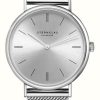 Women'S STERNGLAS | Sternglas Sinja Quartz (32Mm) Silver Dial / Stainless Steel Mesh