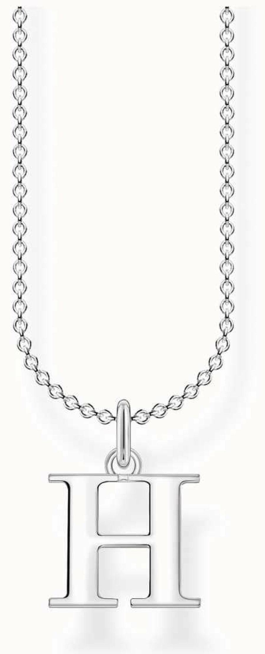 Jewelry Thomas Sabo Jewellery | Thomas Sabo Sterling Silver Necklace | 'H' Charm