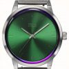 Men'S STORM | Storm Excepto Green Stainless Steel Mesh