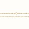 Jewelry James Moore | James Moore Th 9Ct Yellow Gold Flat Curb Chain 20"