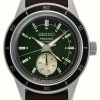 Men'S Seiko | Seiko Presage Style 60S Green Dial Watch