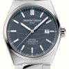 Men'S Frederique Constant | Frederique Constant Highlife Automatic Cosc Certified Navy Dial | Stainless Steel