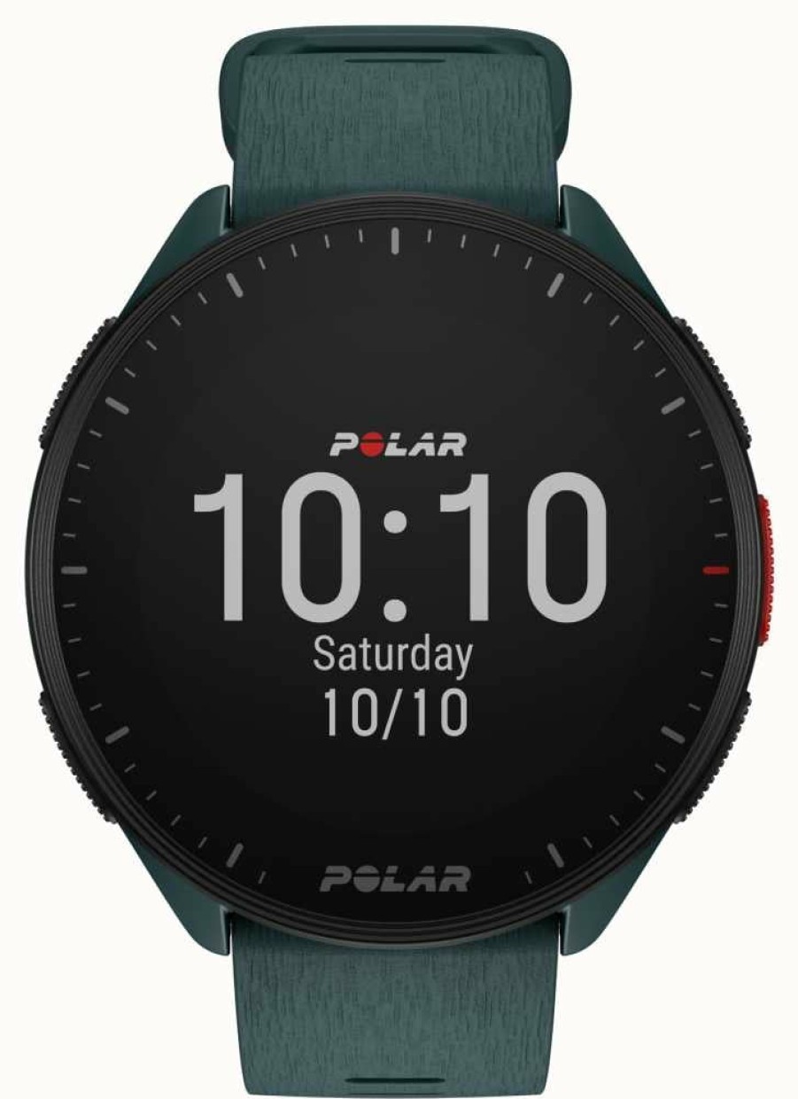 Men'S Polar | Polar Polar Pacer Teal/Teal S-L Silicone Strap