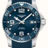 Men'S LONGINES | Longines Hydroconquest Automatic 39Mm Blue Rubber Strap