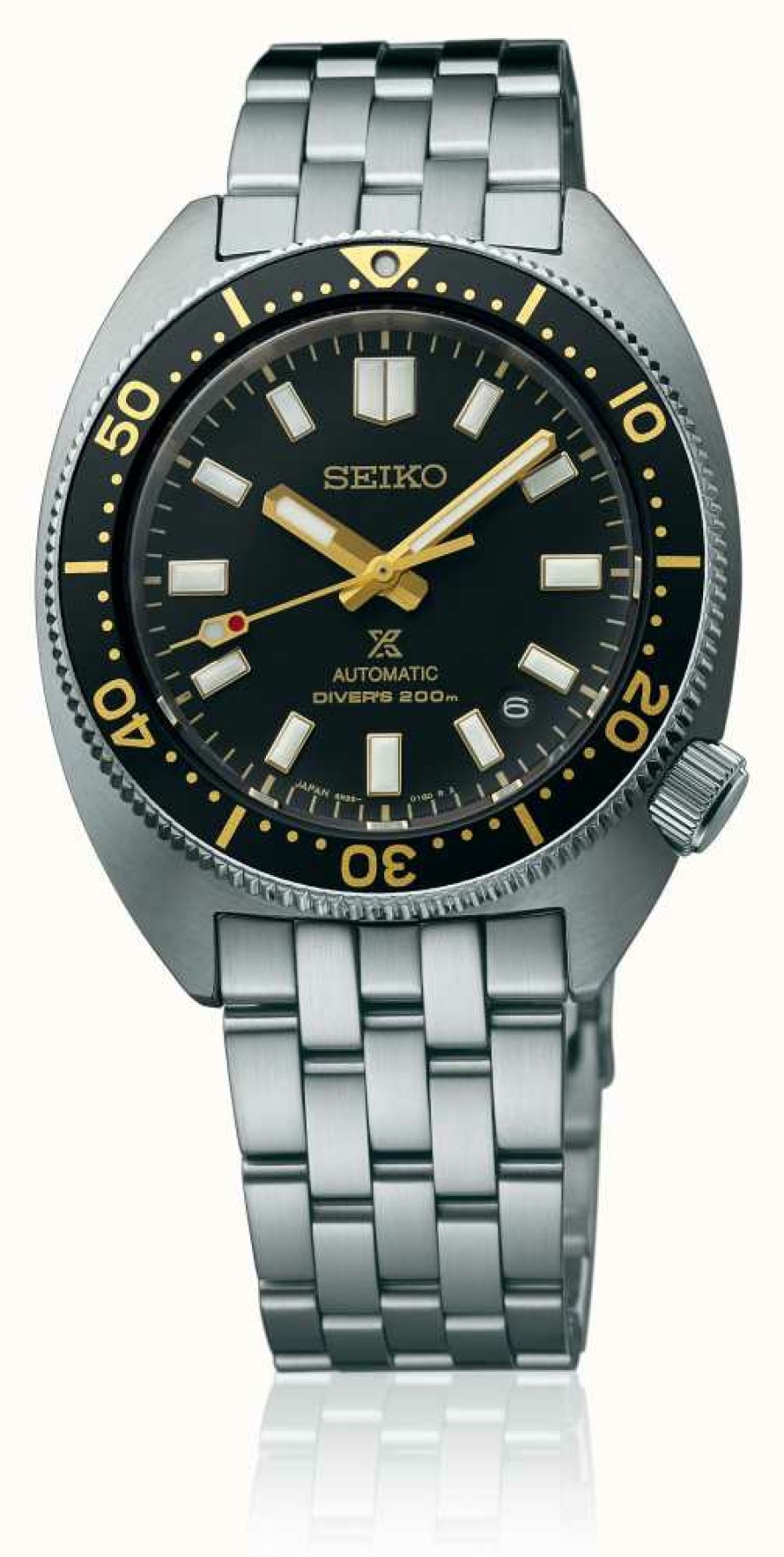 Men'S Seiko | Seiko Prospex Heritage Turtle 1968 Re-Interpretation Automatic Black Dial / Stainless Steel