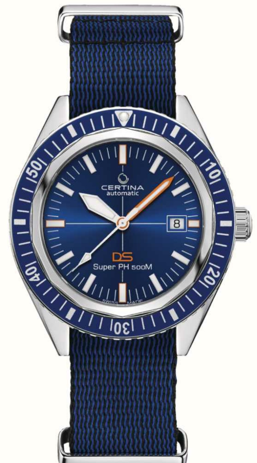 Men'S Certina | Certina Ds Super Ph500M Automatic Sea Turtle Conservancy Special Edition