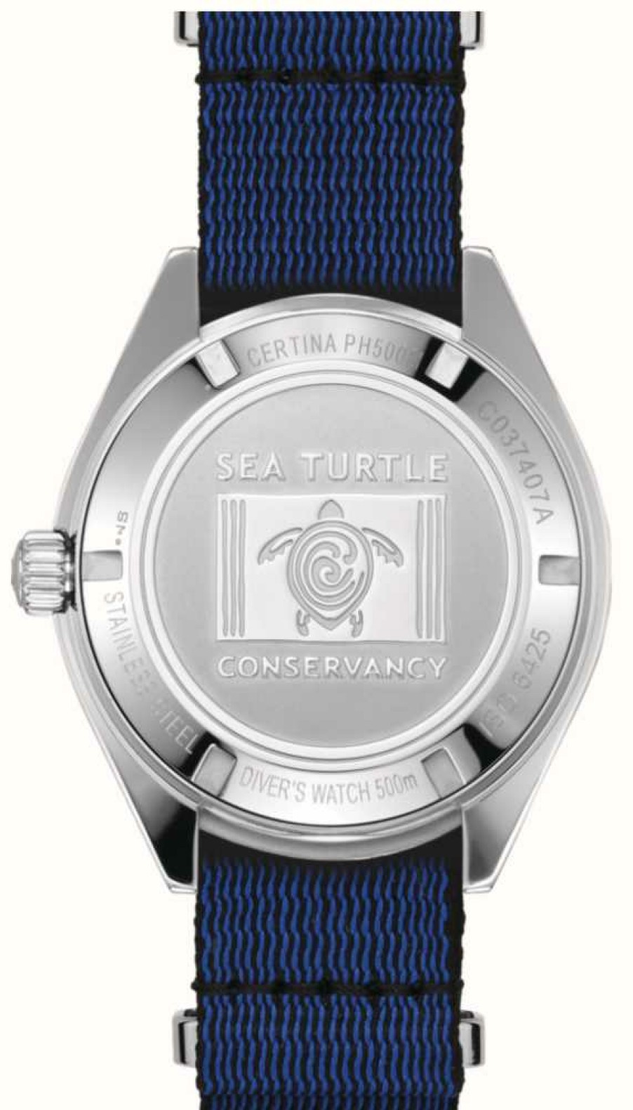 Men'S Certina | Certina Ds Super Ph500M Automatic Sea Turtle Conservancy Special Edition