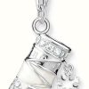 Jewelry Thomas Sabo Jewellery | Thomas Sabo Snow Boot Charm | Sterling Silver | Crystal Set