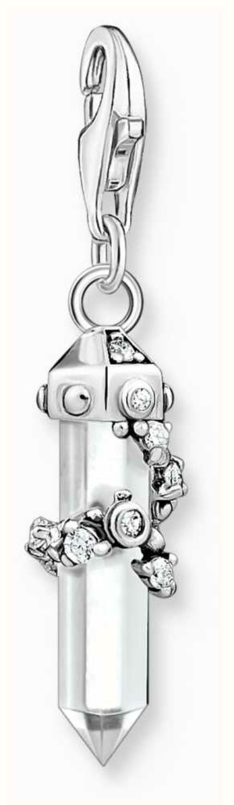 Jewelry Thomas Sabo Jewellery | Thomas Sabo Charm | Milky Quartz | Sterling Silver