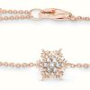 Jewelry Thomas Sabo Jewellery | Thomas Sabo Polar World Snowflake Bracelet | Rose Gold Plated | Crystal Set