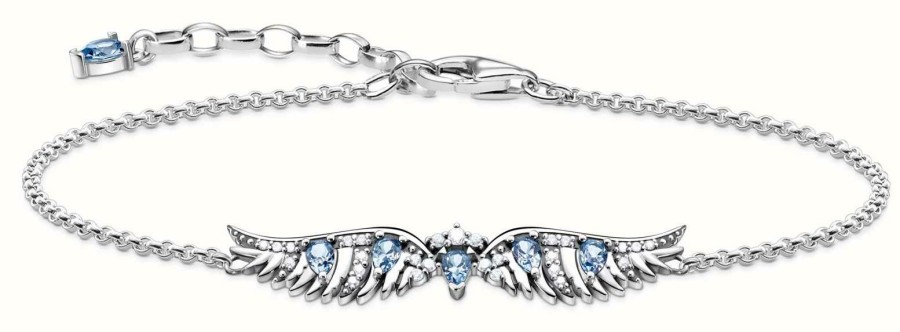 Jewelry Thomas Sabo Jewellery | Thomas Sabo Rising Phoenix Bracelet | Sterling Silver | Crystal Set