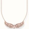 Jewelry Thomas Sabo Jewellery | Thomas Sabo Rising Phoenix Necklace | Rose Gold Plated | Crystal Set