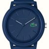 Men'S Lacoste | Lacoste 12.12 | Blue Dial | Blue Resin Strap