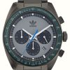 Men'S Adidas | Adidas Edition One Chrono | Grey Dial | Grey Pvd Steel