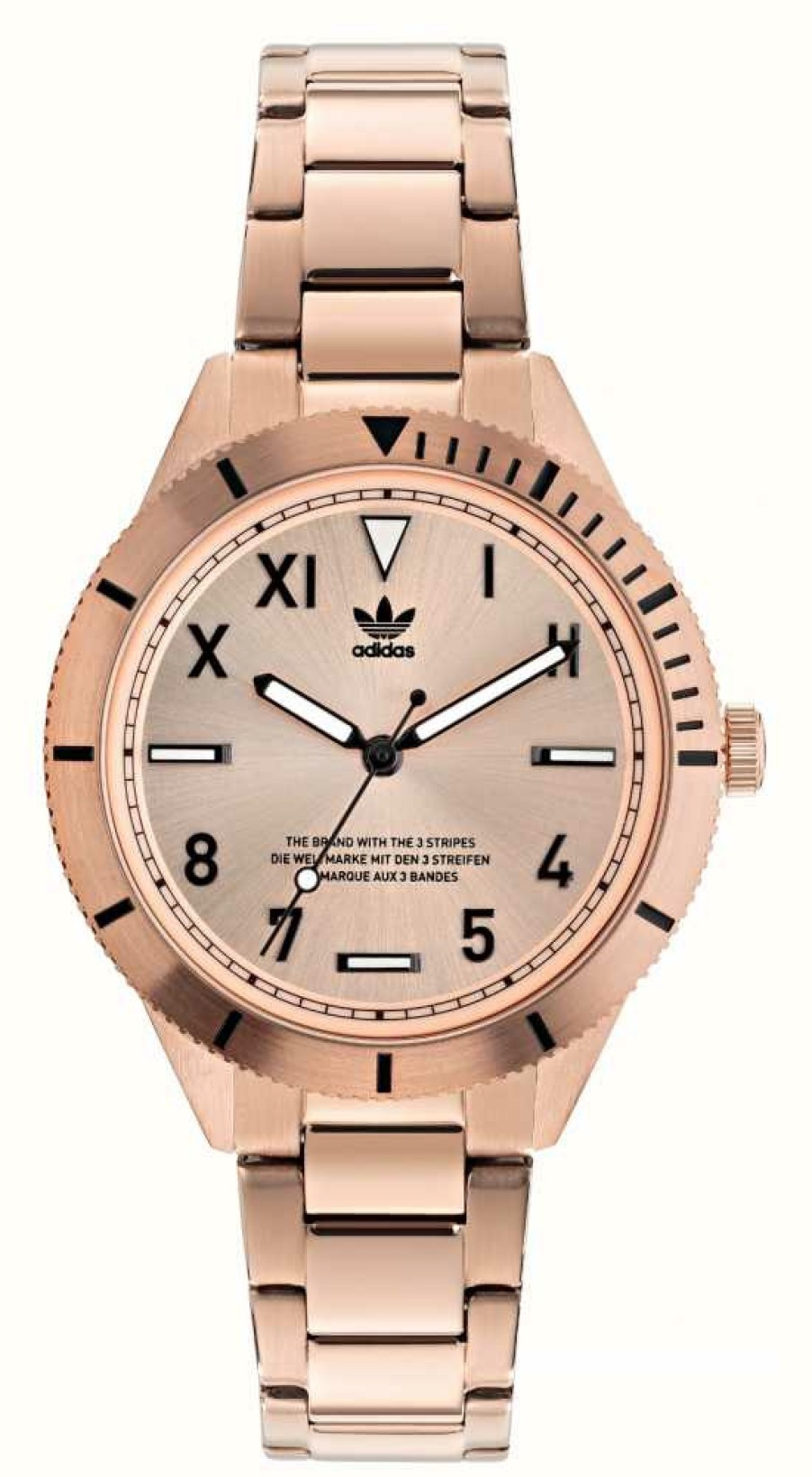 Women'S Adidas | Adidas Edition Three | Rose Gold Dial | Rose Gold Pvd Steel