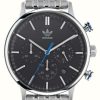 Men'S Adidas | Adidas Code One Chrono | Black Dial | Stainless Steel Bracelet