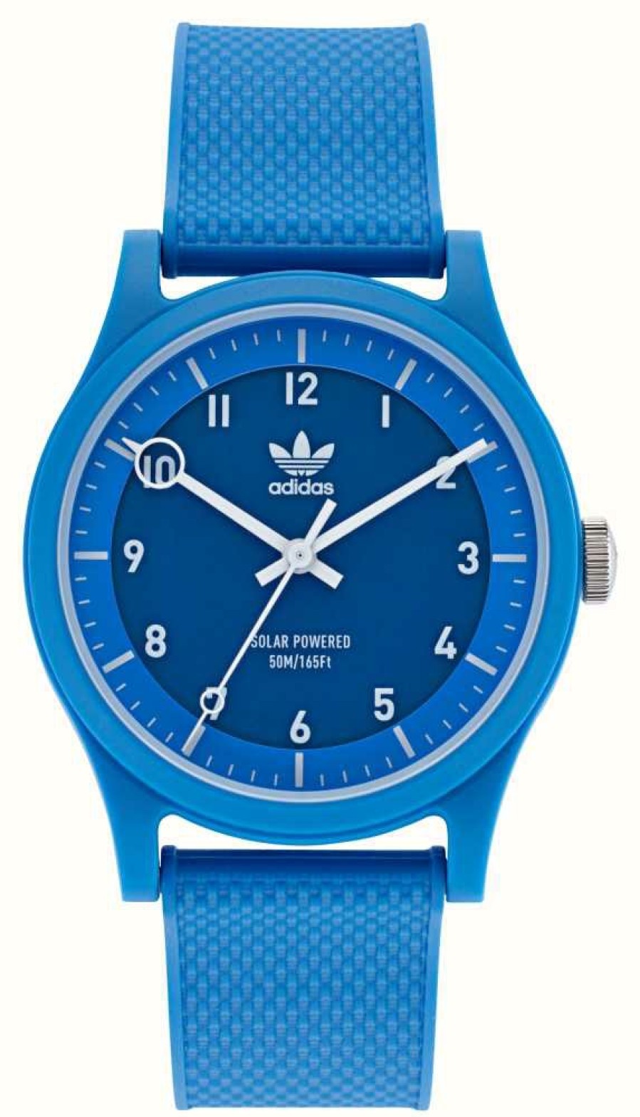 Women'S Adidas | Adidas Project One | Solar Powered | Blue Dial | Blue Silicone Strap