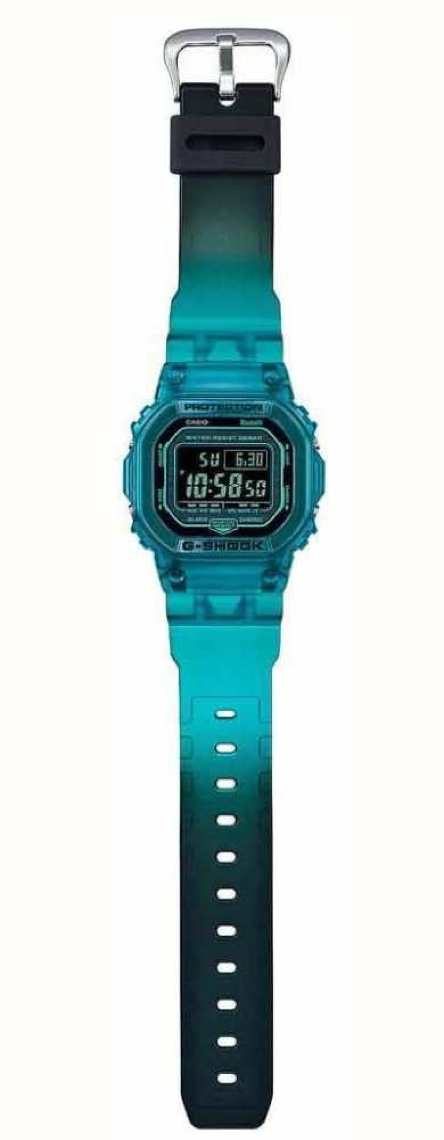 Men'S Casio | Casio Men'S Bluetooth 5600 Blue Black Gradient